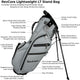 RevCore Lightweight LT Stand Bag with features highlighted on a white background