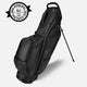 Black golf stand bag with 'Best Stand Bag' badge on a white background